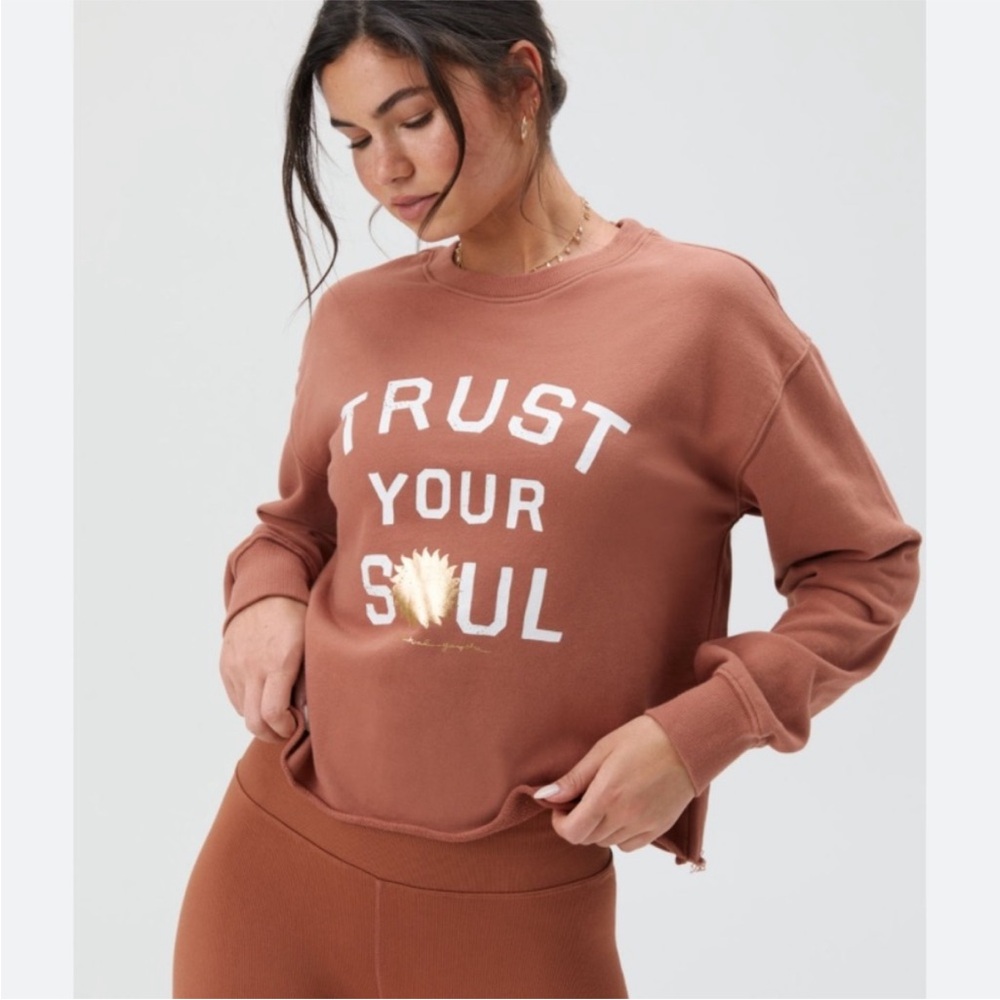 Spiritual Gangster Peach Sweatshirt Size M